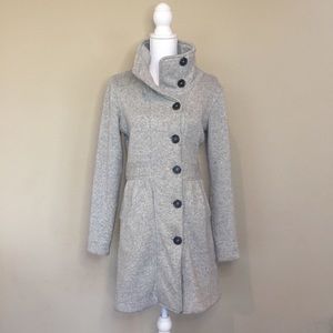 Patagonia Asymmetrical Cotton Fleece Long Coat